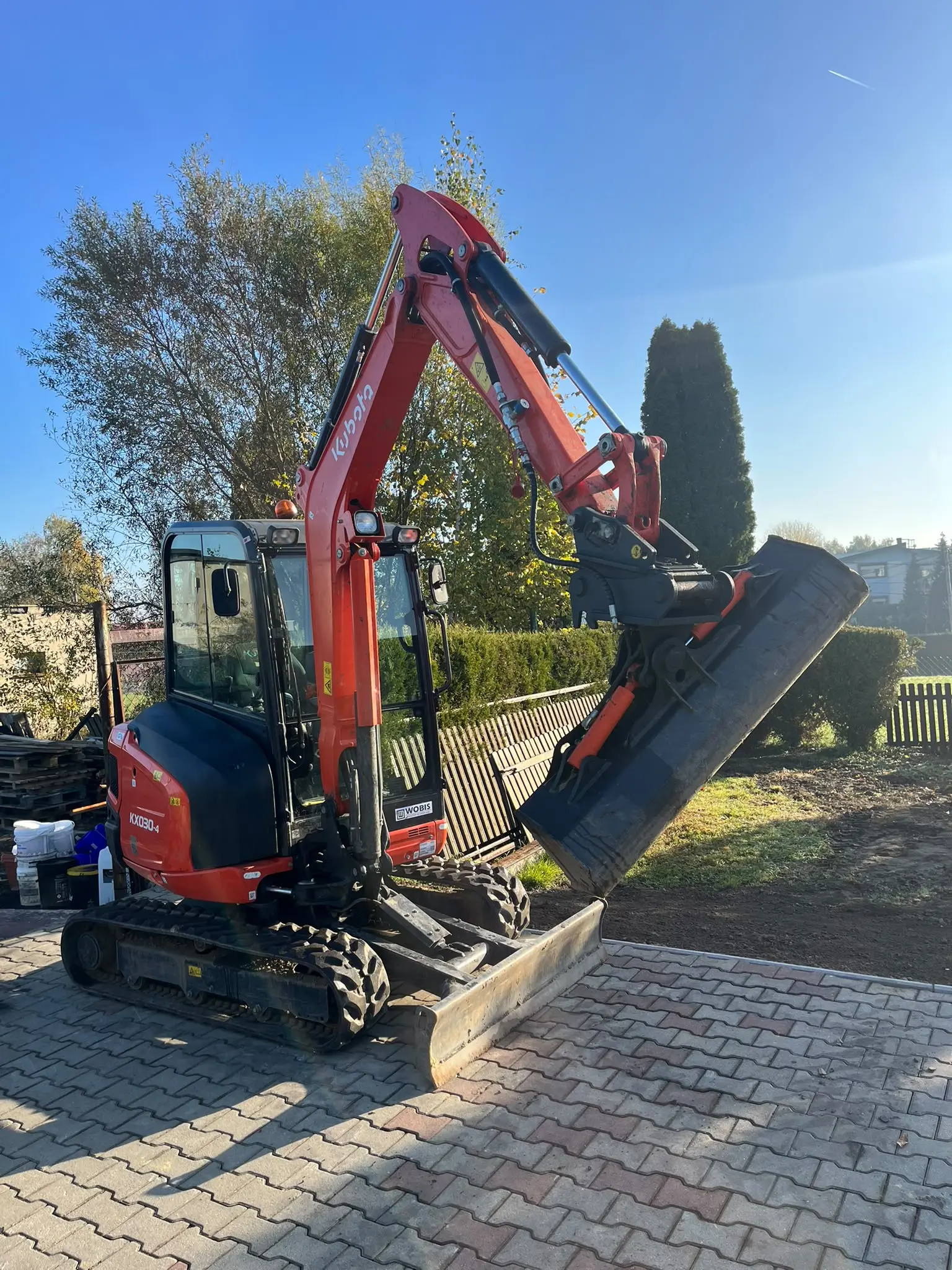 Minikoparka Kubota KX030-4